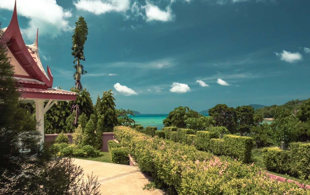 luxury villa garden